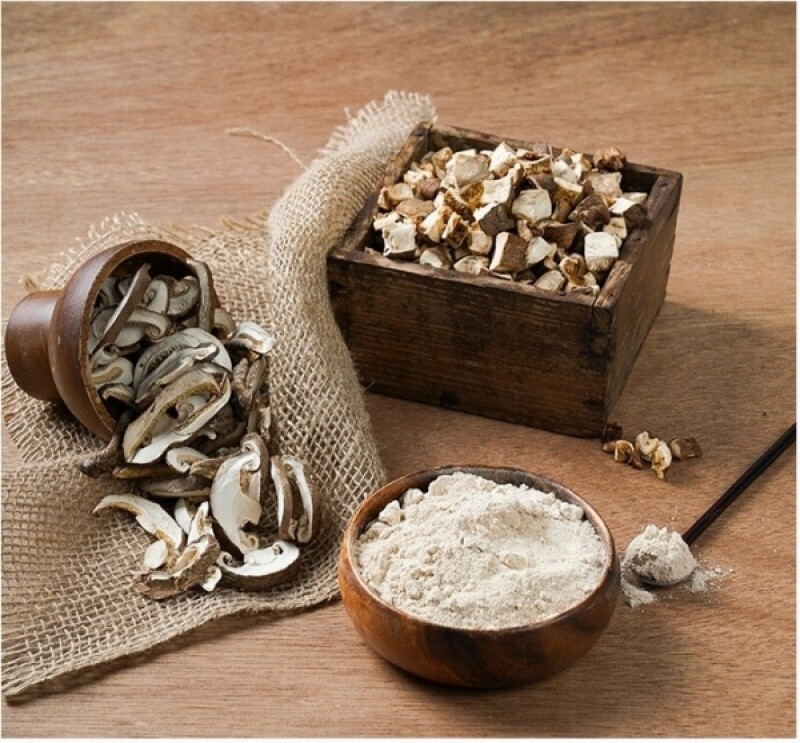 쉼팩토리,[웰던표고] 유기농 참나무원목표고 화고/동고로 건조한 슬라이스 120g, 큐브 120g, 건표고 분말 120g, 선물세트 [원산지:국산(강원도 정선군)]